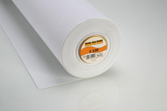 Wholesale S520 Pelmet Interfacing Fixable 30cm White